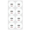 Dog Faces Drink Topper - Medium - Set of 12