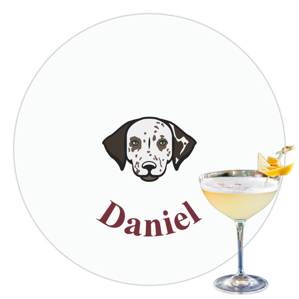 Custom Dog Faces Printed Drink Topper - 3.5" (Personalized)