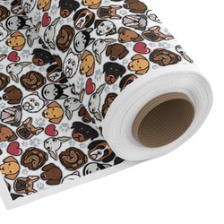 Dog Faces Fabric by the Yard - PIMA Combed Cotton