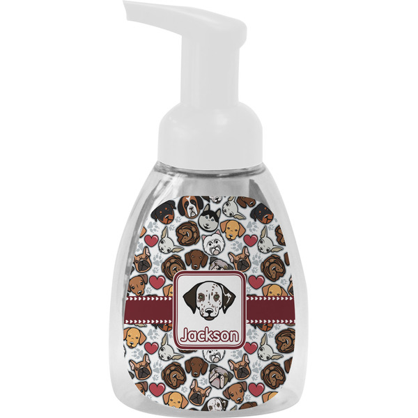 Custom Dog Faces Foam Soap Bottle (Personalized)