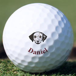 Dog Faces Golf Balls - Titleist Pro V1 - Set of 3 (Personalized)