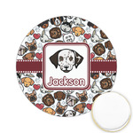 Dog Faces Printed Cookie Topper - 2.15" (Personalized)