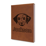 Dog Faces Leather Sketchbook - Small - Double Sided (Personalized)