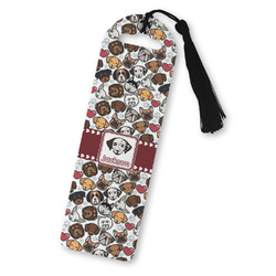 Dog Faces Plastic Bookmark (Personalized)