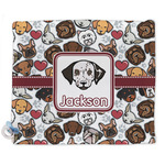 Dog Faces Security Blankets - Double Sided (Personalized)
