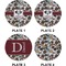 Dog Faces Set of Appetizer / Dessert Plates (Approval)