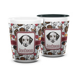 Dog Faces Ceramic Shot Glass - 1.5 oz (Personalized)