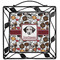 Dog Faces Square Trivet - w/tile