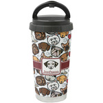 Dog Faces Stainless Steel Coffee Tumbler (Personalized)