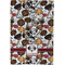 Dog Faces Waffle Weave Towel - Full Color Print - Approval Image