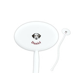 Dog Faces Oval Stir Sticks (Personalized)