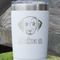 Dog Faces White Polar Camel Tumbler - 20oz - Close Up