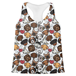Dog Faces Womens Racerback Tank Top - X Small