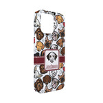 Dog Faces iPhone Case - Plastic - iPhone 13 Mini (Personalized)