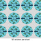 Sea Turtles 1" Multipurpose Round Labels - Sheet