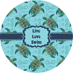 Sea Turtles Multipurpose Round Labels - 1"