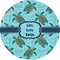 Sea Turtles 1" Multipurpose Round Labels - Single Sticker