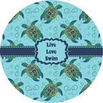 Sea Turtles Multipurpose Round Labels - 2"