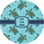 Sea Turtles Multipurpose Round Labels - 3"