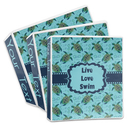 Sea Turtles 3-Ring Binder (Personalized)