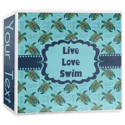 Sea Turtles 3-Ring Binder - 3 inch (Personalized)