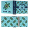 Sea Turtles 3 Ring Binders - Full Wrap - 3" - APPROVAL