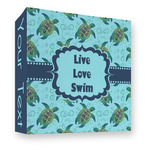 Sea Turtles 3 Ring Binder - Full Wrap - 3"