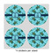 Sea Turtles 4" Multipurpose Round Labels - Sheet