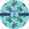 Sea Turtles 4" Multipurpose Round Labels - Single Sticker