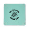 Sea Turtles 6" x 6" Teal Leatherette Snap Up Tray - APPROVAL