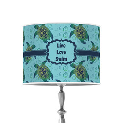 Sea Turtles 8" Drum Lamp Shade - Poly-film