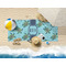 Sea Turtles Beach Towel Lifestyle