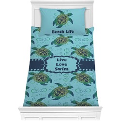 Sea Turtles Comforter Set - Twin (Personalized)