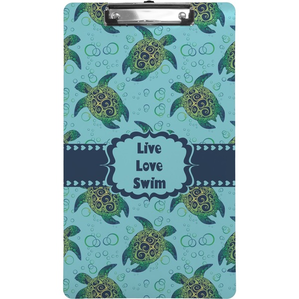 Custom Sea Turtles Clipboard (Legal Size) (Personalized)