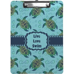 Sea Turtles Clipboard (Letter Size) (Personalized)