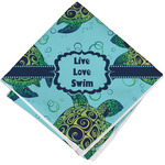 Sea Turtles Cloth Cocktail Napkin - Single