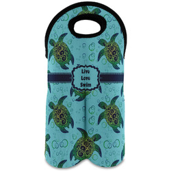 Sea Turtles Wine Tote Bag (2 Bottles) (Personalized)