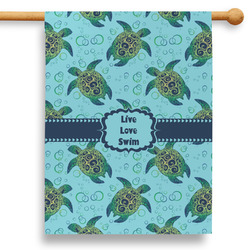 Sea Turtles 28" House Flag - Double Sided