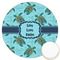 Sea Turtles Icing Circle - Large - Front