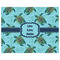 Sea Turtles Indoor / Outdoor Rug - 8'x10' - Front Flat