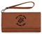 Sea Turtles Ladies Wallet - Leather - Rawhide - Front View