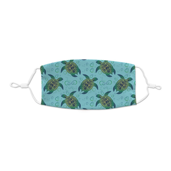 Custom Sea Turtles Kid's Cloth Face Mask - XSmall