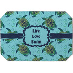 Sea Turtles Dining Table Mat - Octagon (Single-Sided)