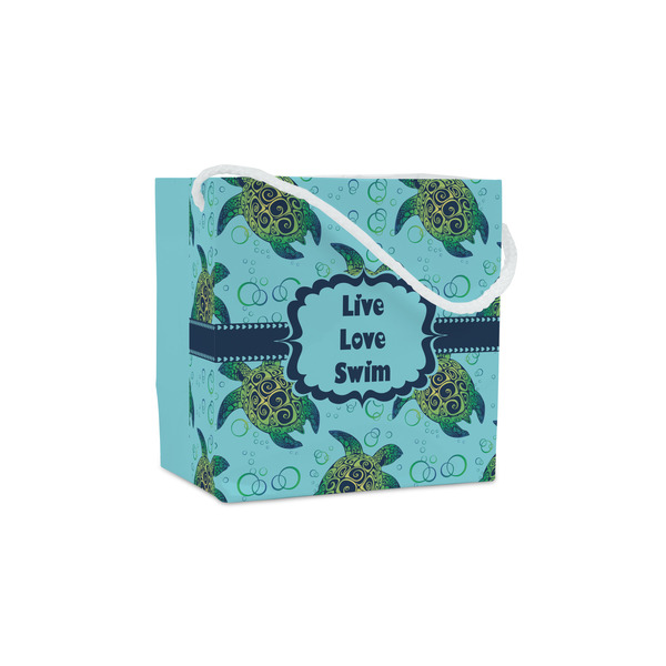 Custom Sea Turtles Party Favor Gift Bags - Matte