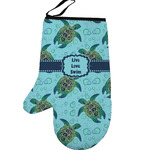 Sea Turtles Left Oven Mitt (Personalized)