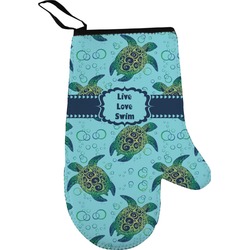 Sea Turtles Right Oven Mitt (Personalized)