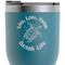 Sea Turtles RTIC Tumbler - Dark Teal - Close Up