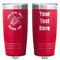 Sea Turtles Red Polar Camel Tumbler - 20oz - Double Sided - Approval