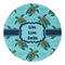 Sea Turtles Round Paper Coaster - Approval