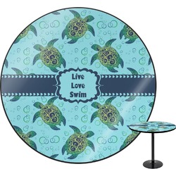 Sea Turtles Round Table (Personalized)